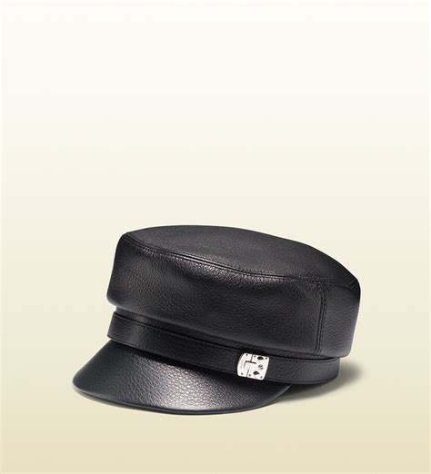 gucci leather driver cap|gucci hats.